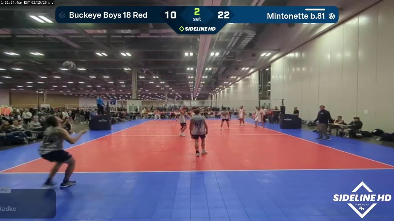 Mintonette b.81 vs. Buckeye Boys 18 Red (2026.02.15)