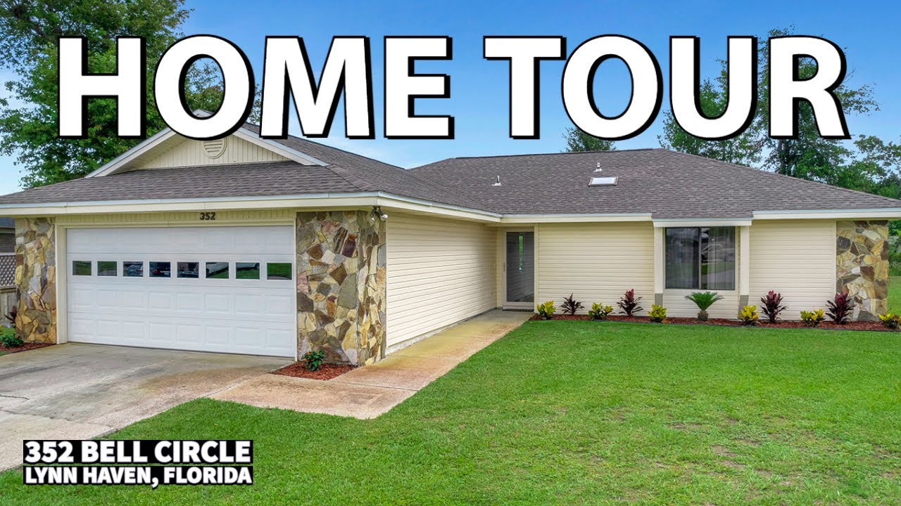 AGENT GUIDED HOME TOUR - 352 Bell Cir, Lynn Haven, FL 32444