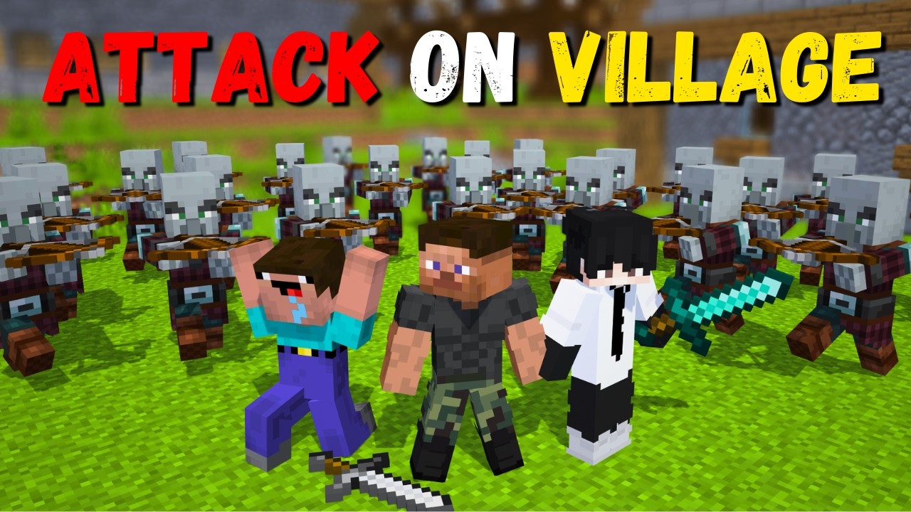 OUR CASTLE RAIDED BY 100 PILLAGERS😨