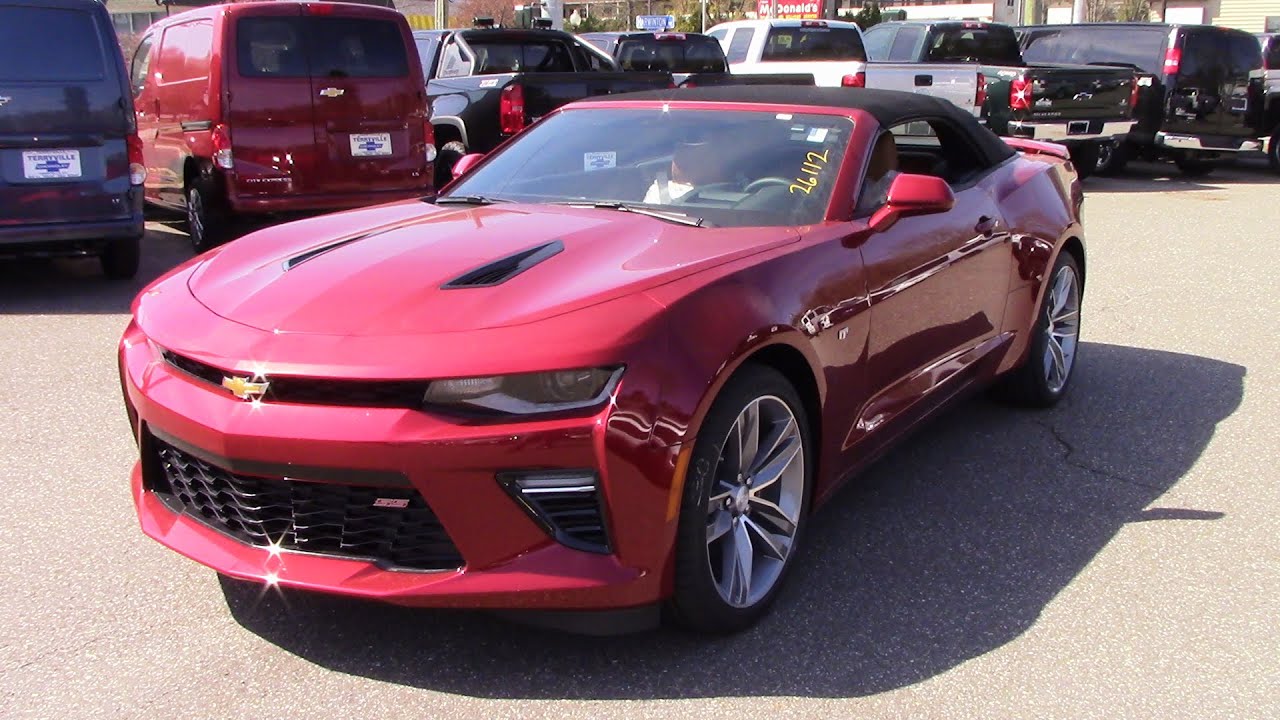 Chevrolet Camaro 2SS Convertible 2016 года: подробный обзор и запуск
