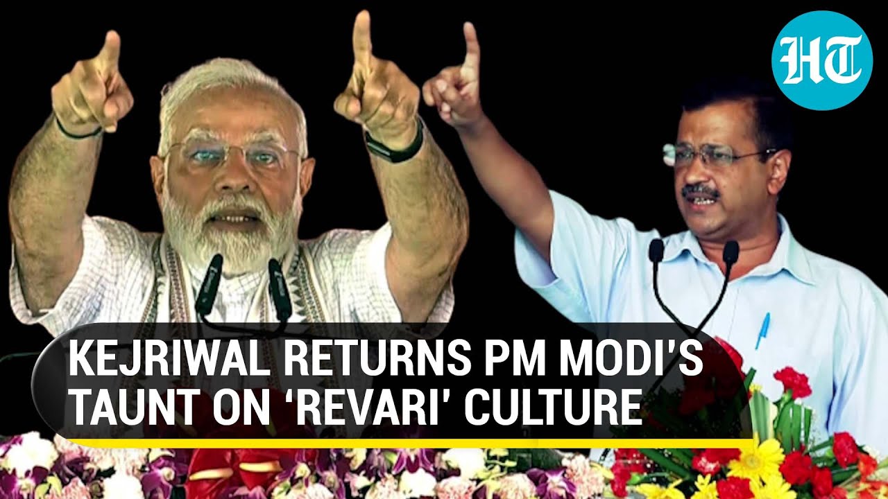 'Revari culture': PM Modi's jab on freebies in elections; Kejriwal asks, 'What's wrong?'