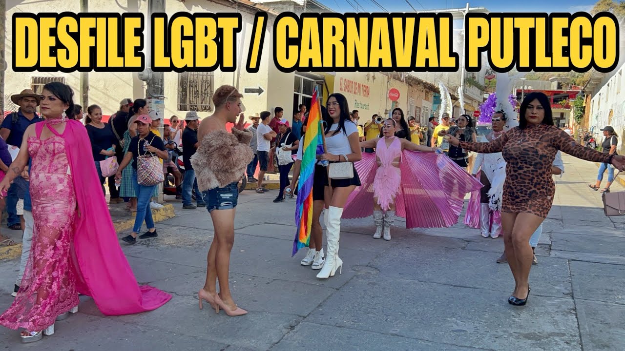Desfile de la COMUNIDAD LGBT 🏳️‍🌈/ Carnaval Putleco 2024