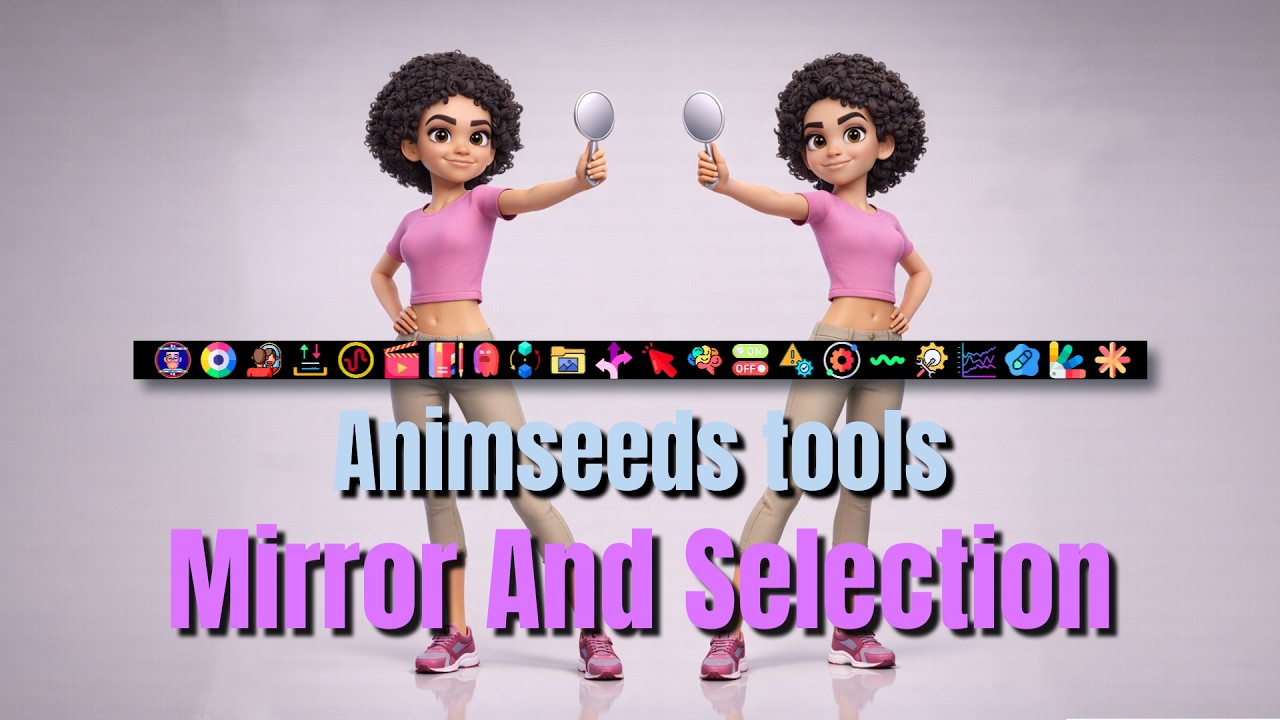 Mirror Pose in Seconds! | AnimSeeds Advanced Animation Tool