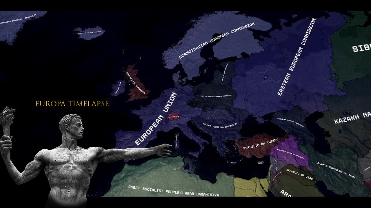 HOI4-The Fire Raises-Save Europa Timelapse
