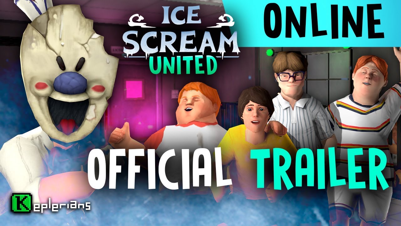 ОФИЦИАЛЬНЫЙ ТРЕЙЛЕР ICE SCREAM UNITED 🍦 СЕТЕВАЯ МНОГОПОЛЬЗОВАТЕЛЬСКАЯ ИГРА Ice Scream 🤩