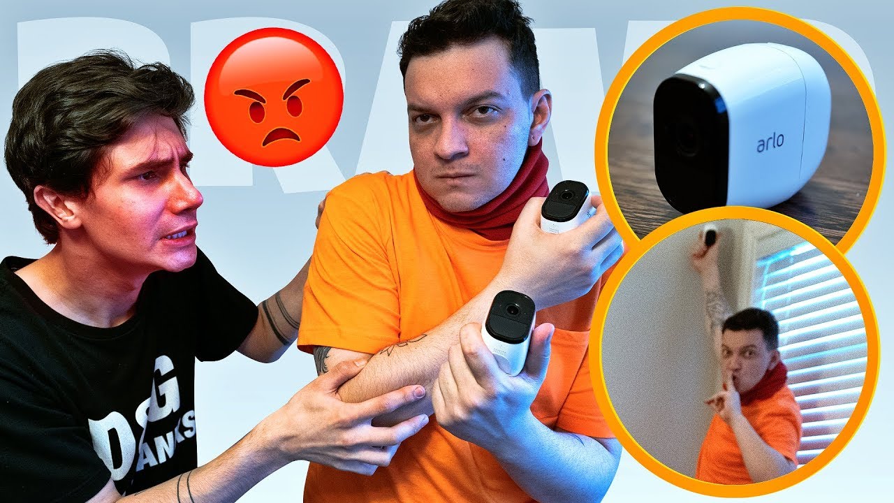 ELE ROUBOU MINHA CAMERA DE SEGURANÇA! *vai ter volta* 🤬