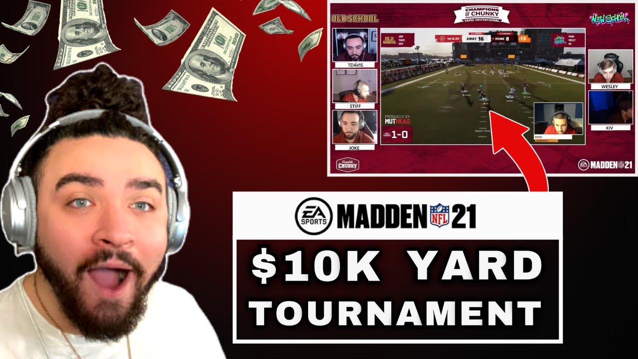 How I Won $10,000 Playing Madden 21! | 3v3 Yard Tournament Finals Gameplay