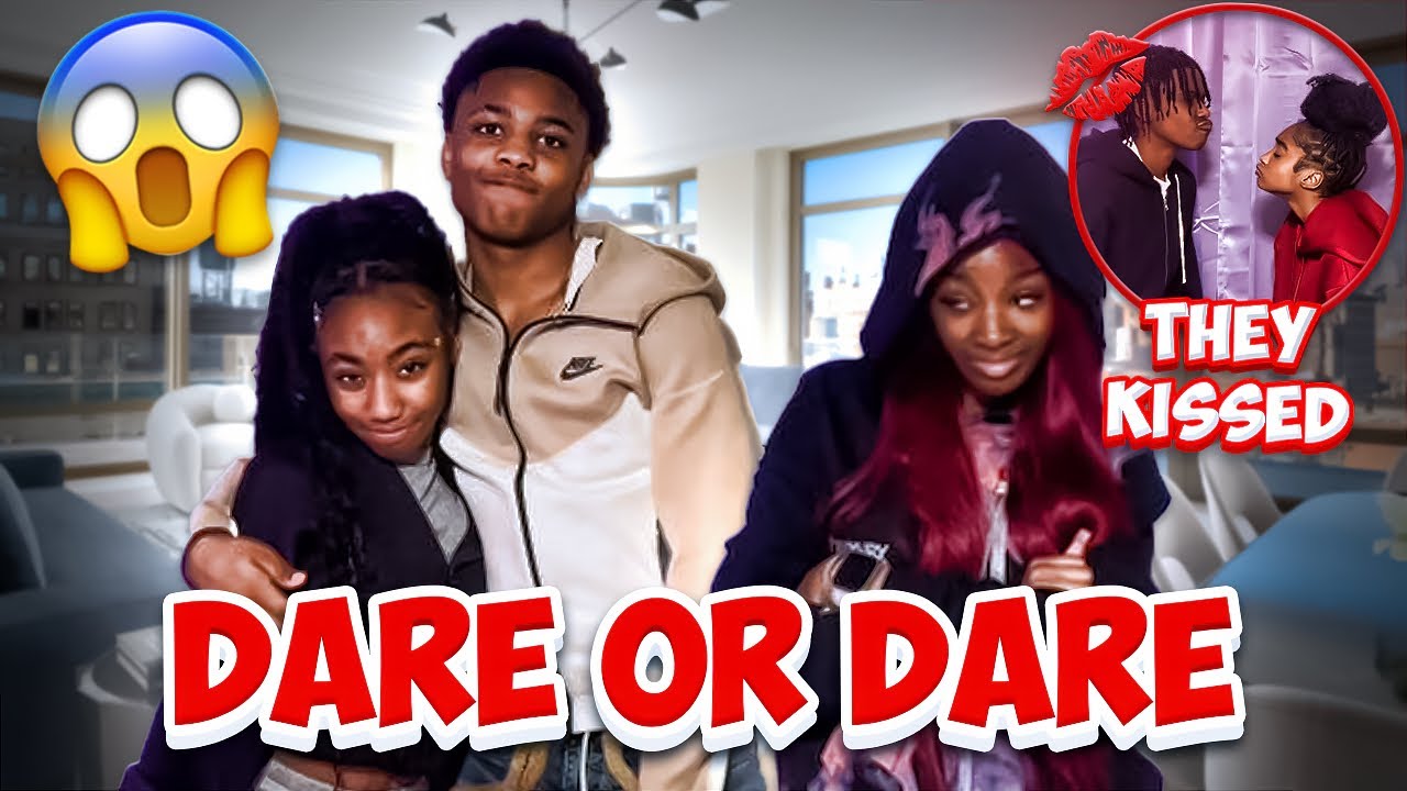 DARE OR DARE WITH WTO! ROMAN AND SERAPH KISSED?!? 😍😘
