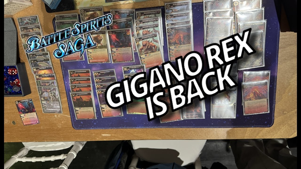 2ND PLACE GRAND TOUR | TERRASAUR DECK PROFILE | Battle Spirits Saga #battlespiritssaga