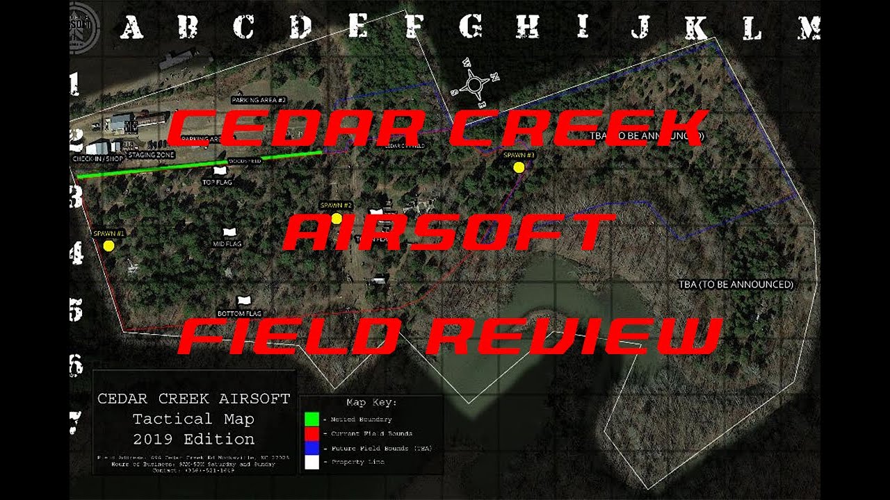 Cedar Creek Airsoft Field Review