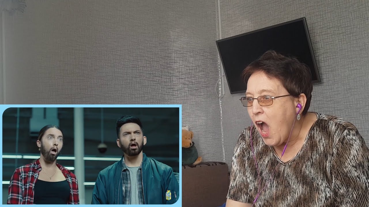 Eminem - Godzilla ft. Juice WRLD (Dir. by _ColeBennett_)_mobclip.net / Russian grandmother