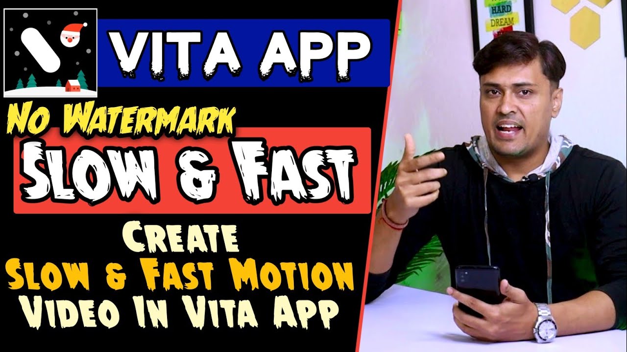 How To Make Slow/Fast Motion Video In Vita App | Slow Motion Video In Vita Video Editing App | Vita