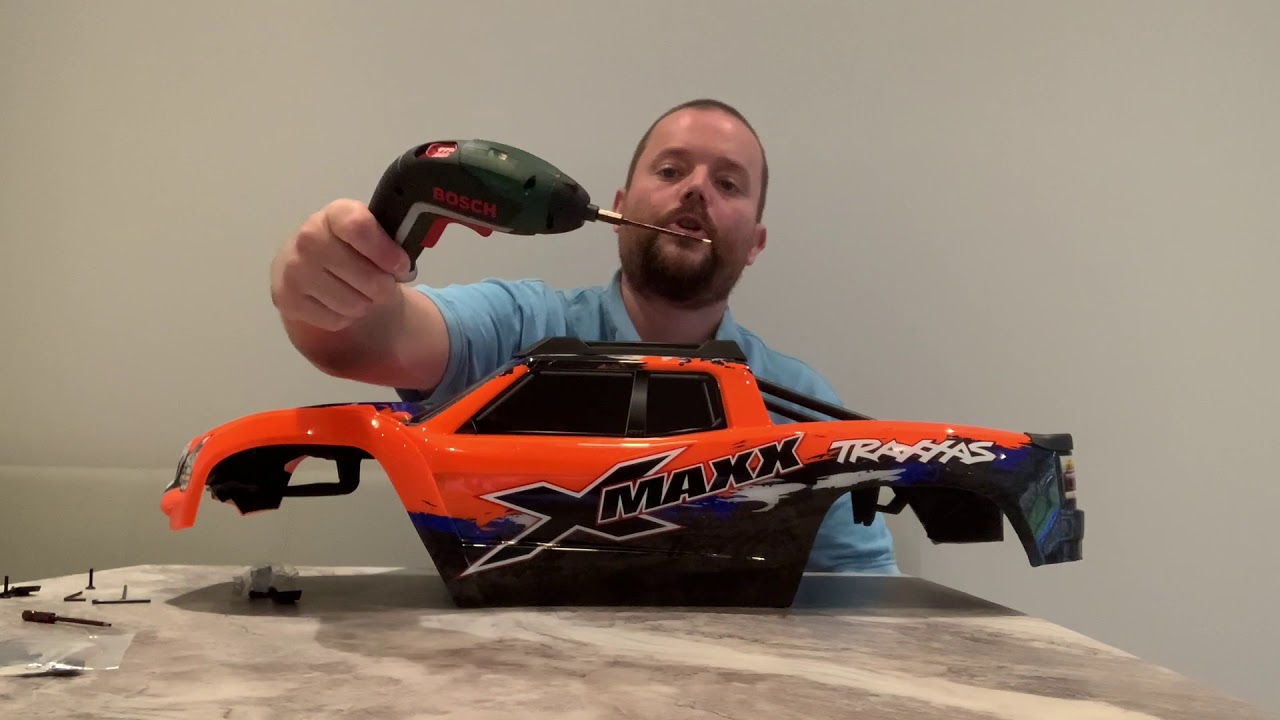 Traxxas X-Maxx 8S Monster Truck RPM body savers RPM80552 Installed  reinforcement of the body