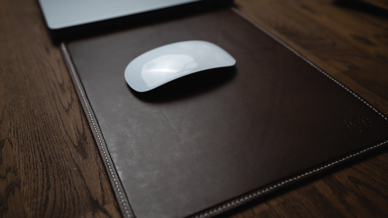 How to create a leather mouse pad | Leathercraft | DIY