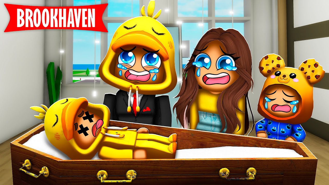 Baby Dennus Zijn BEGRAVENIS In Brookhaven! (Roblox)