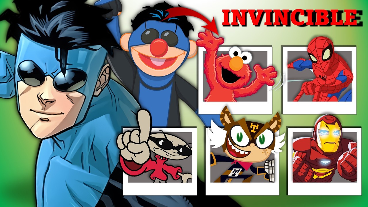Invincible dibujado en diferentes estilos || Ynsomniac Typho
