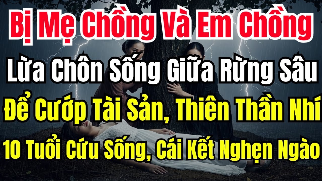 Bị Mẹ Chồng Và Em Chồng Lừa Chôn Sống Giữa Rừng Sâu Để Cướp Tài Sản–Thiên Thần Nhí 10 Tuổi Cứu Mạng.