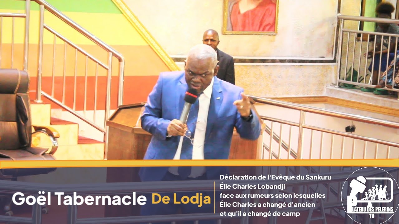 La déclaration du Rév Élie Charles Lobandji face aux fausses rumeurs sur le changement d'ancien.