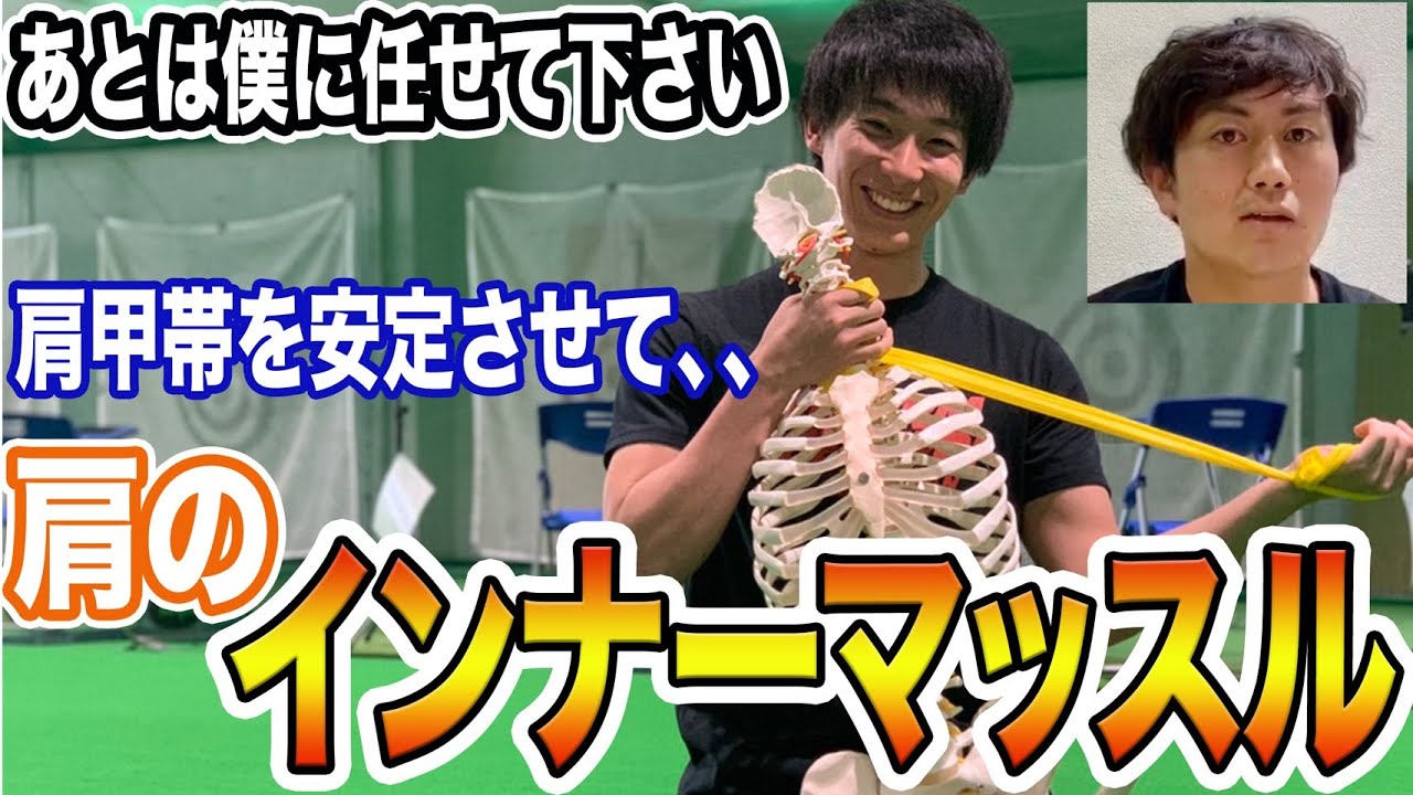 【インナーマッスル】理学療法士が教える、肩骨帯の安定性を高めるエクササイズ