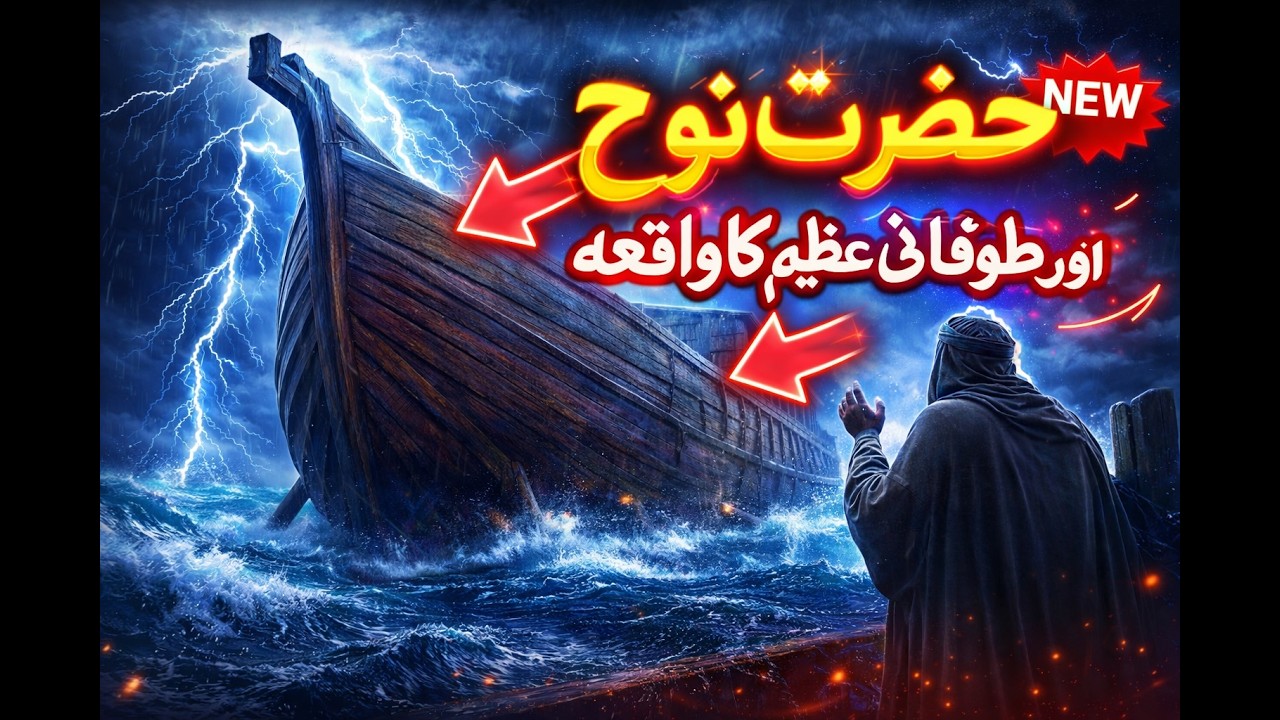 Hazrat Nooh aur tufani Azeem Ka Waqia