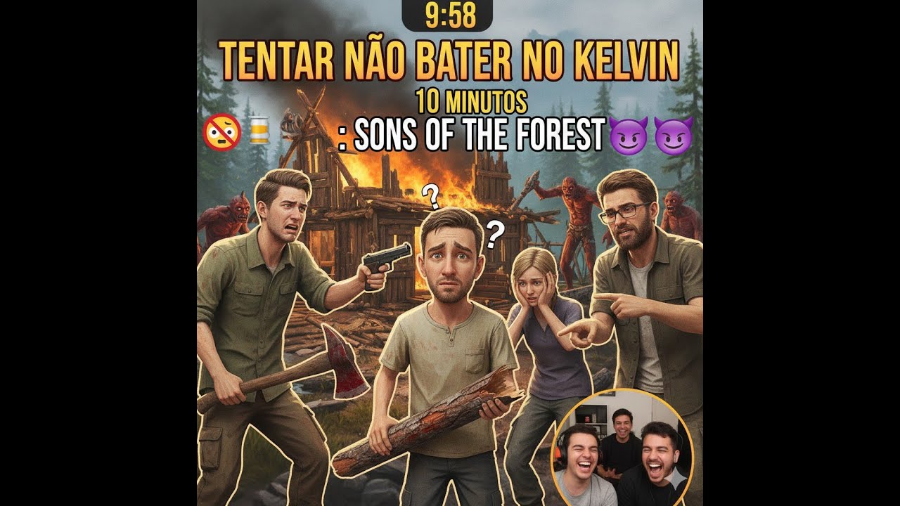 Tentar não bater no Kelvin por 10 minutos  : Sons Of the Forest