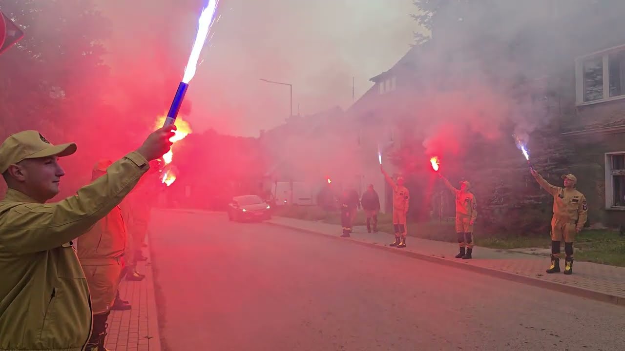 PRZYWITANIE NOWEGO WOZU!!! W OSP Jarnołtówek 