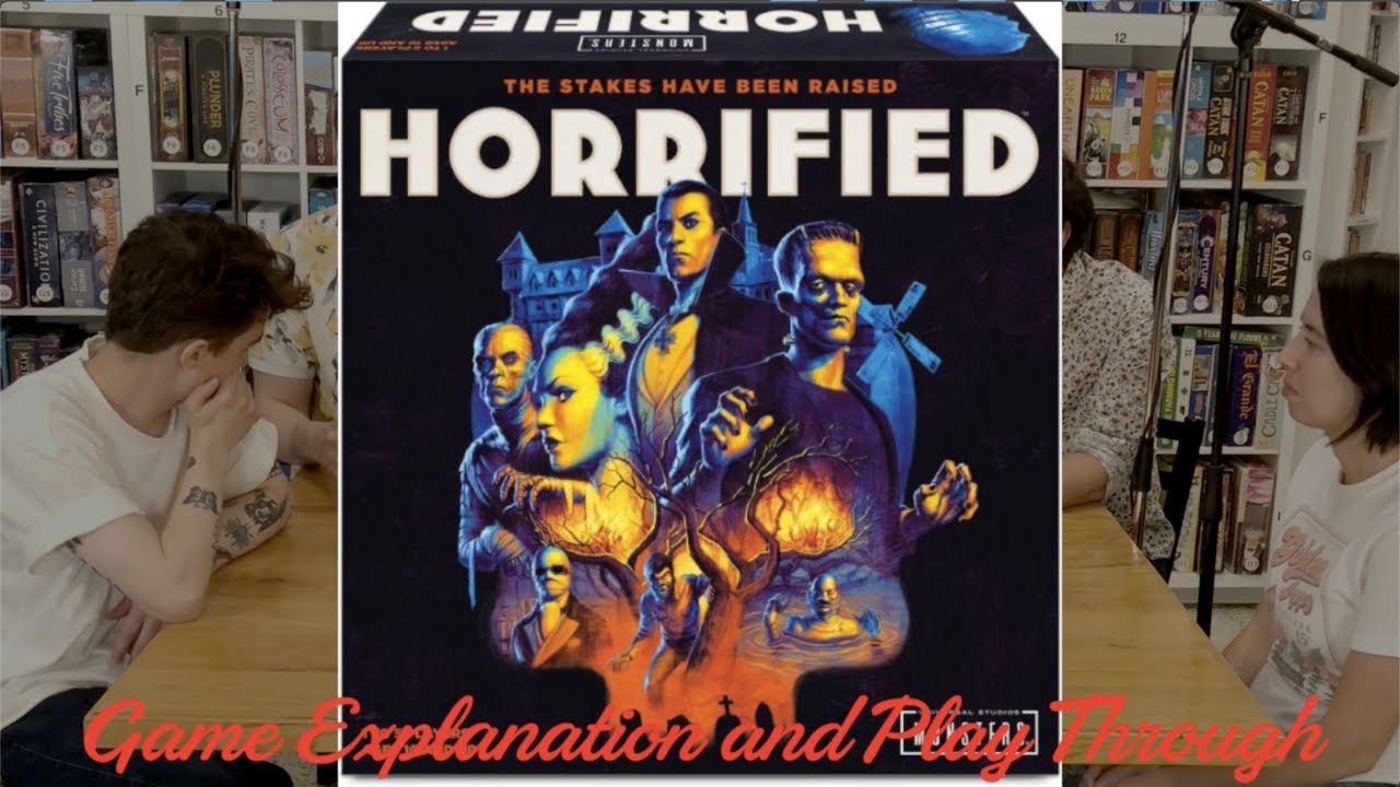 Horrified.   Rules, set-up and play through.