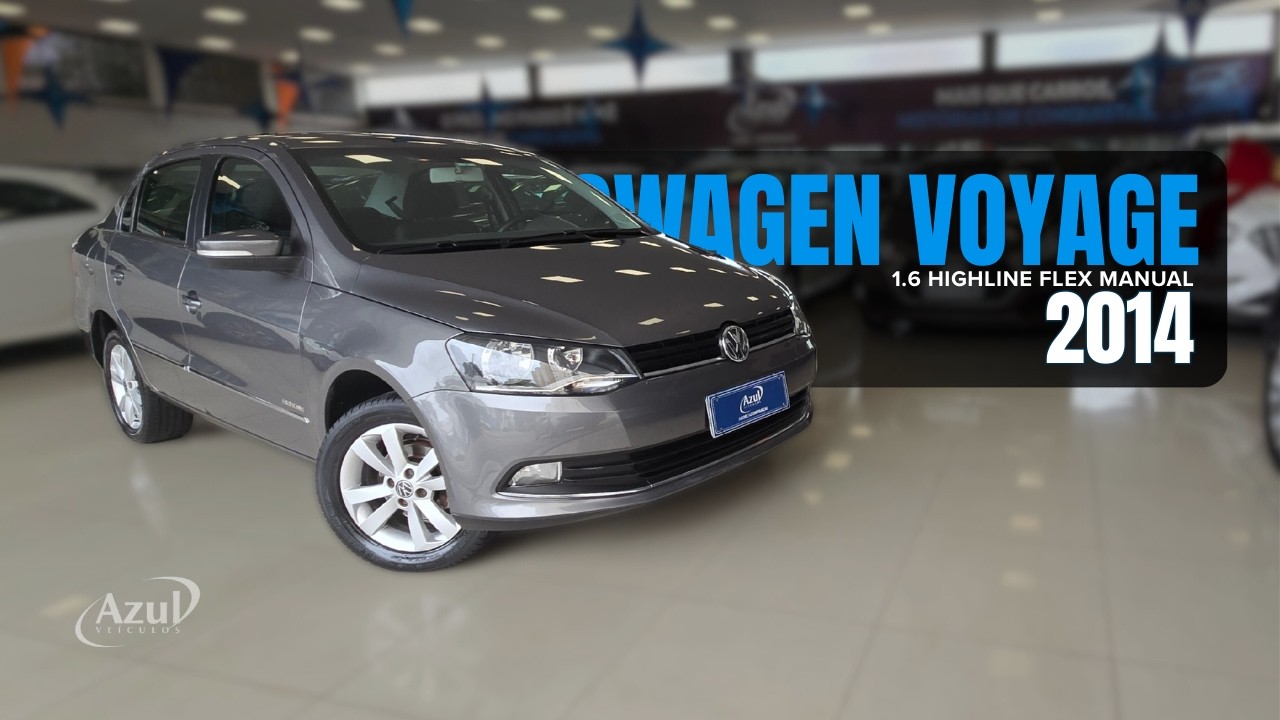 VOLKSWAGEN VOYAGE 1.6 HIGHLINE FLEX MANUAL 2014