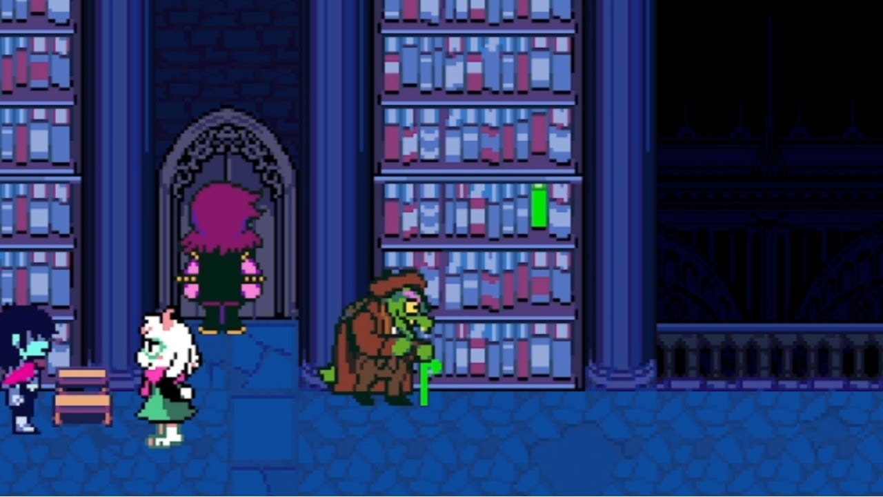 This old man is so weird bro (DELTARUNE chapter 4 part 2)