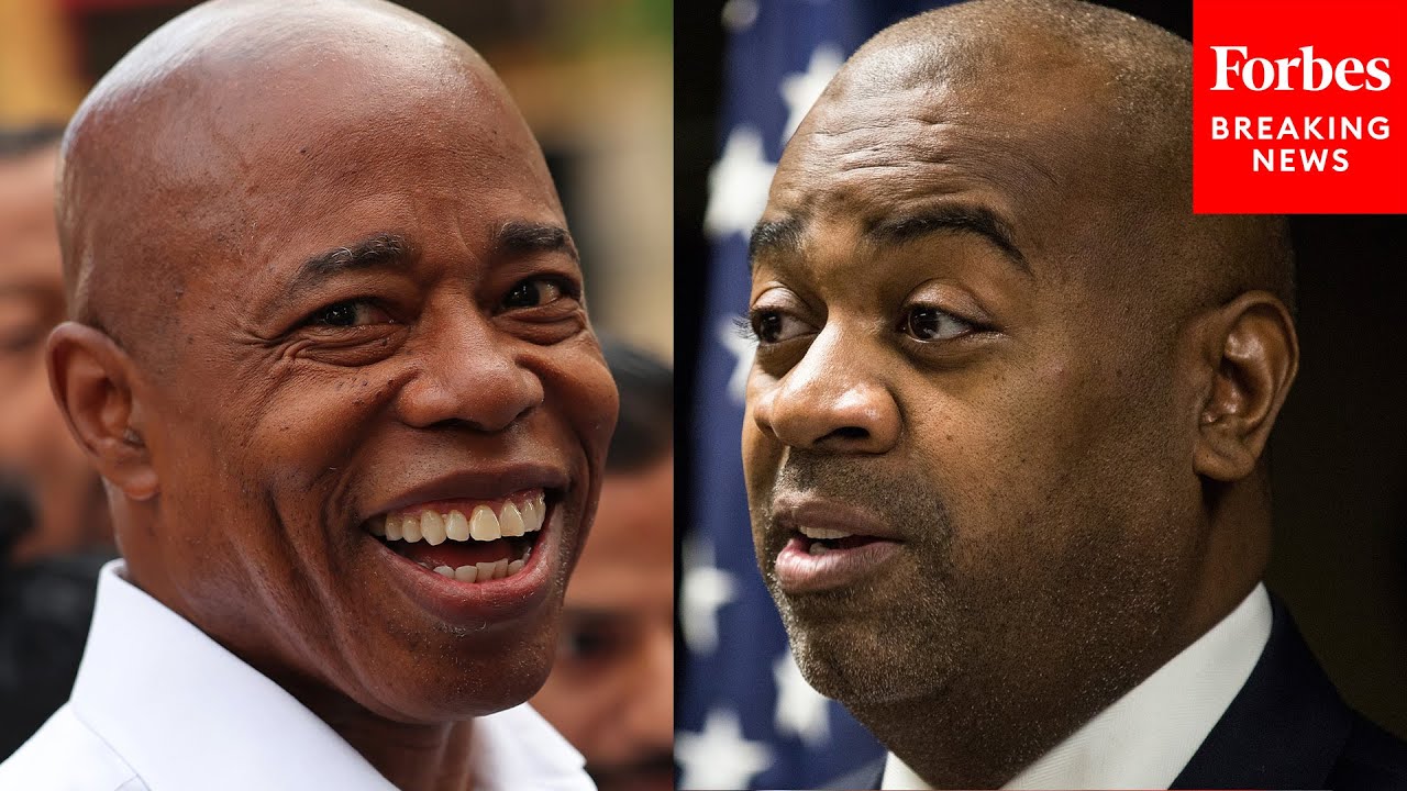 NYC Mayor Eric Adams Holds Fireside Chat With Newark Mayor Ras Baraka