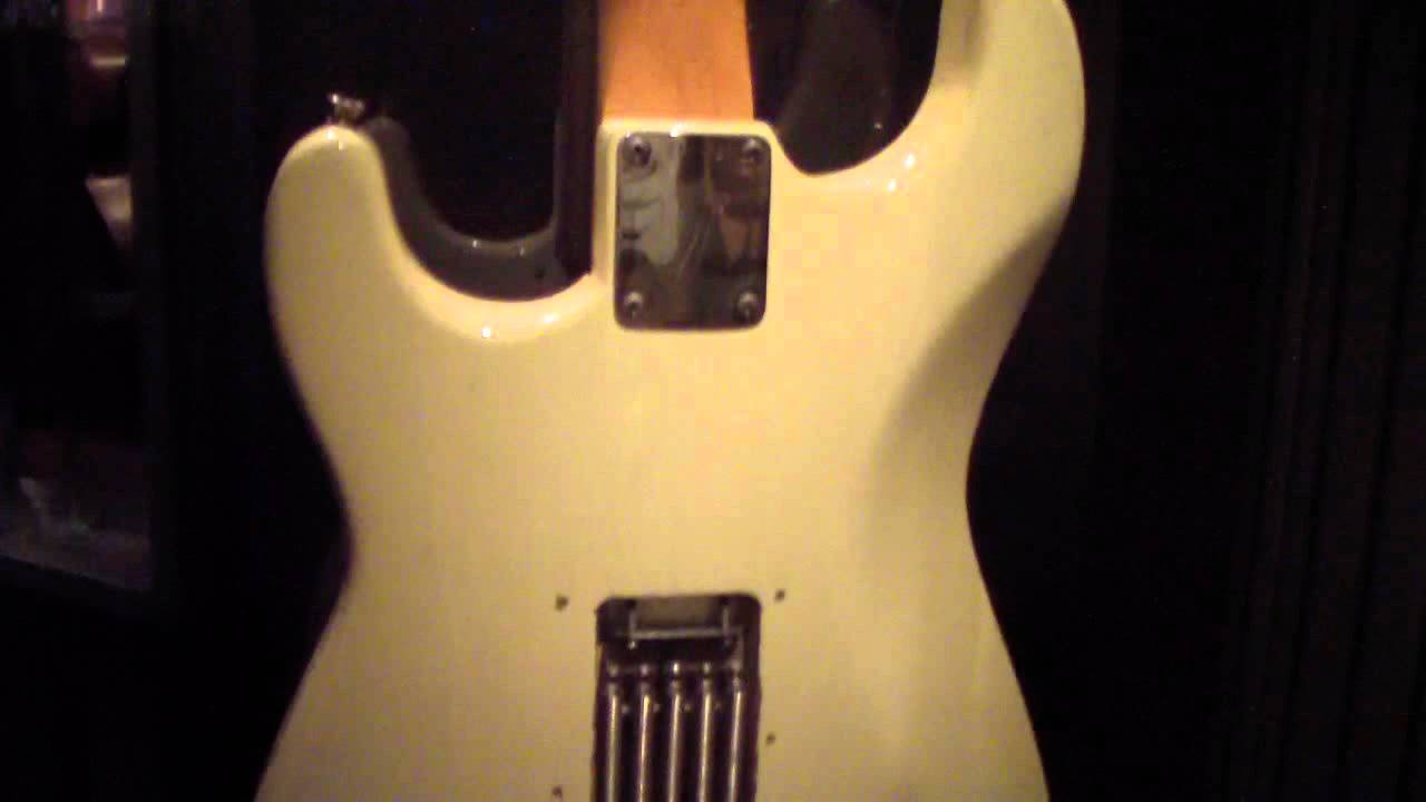 Jimi Hendrix 1968 Fender Strat from Woodstock