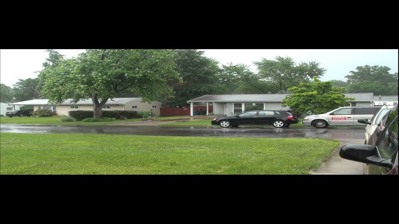 St.Louis Mo. Severe Storms (Tornado Warnings, Wall Cloud, Tornado Sirens) 6/7/14