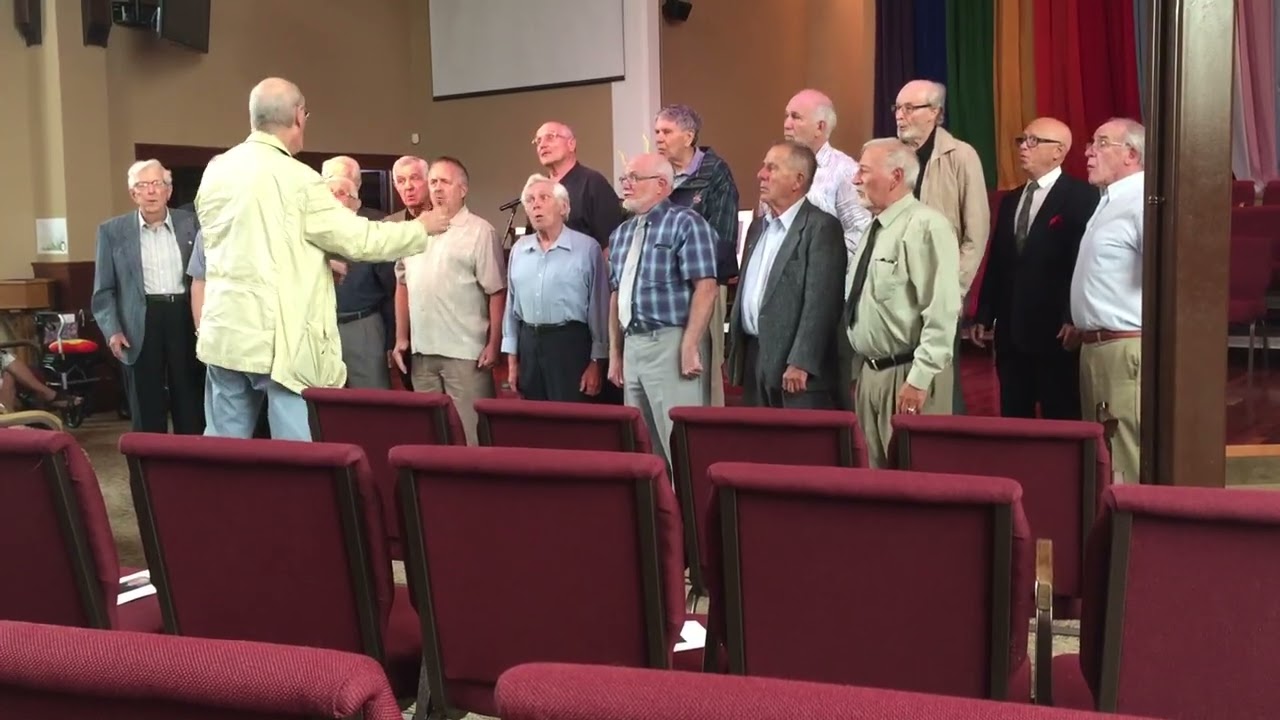 Precious Lord sung by Victoria Village Squires at Bob Harry Memorial Service - August 2017 File 6106