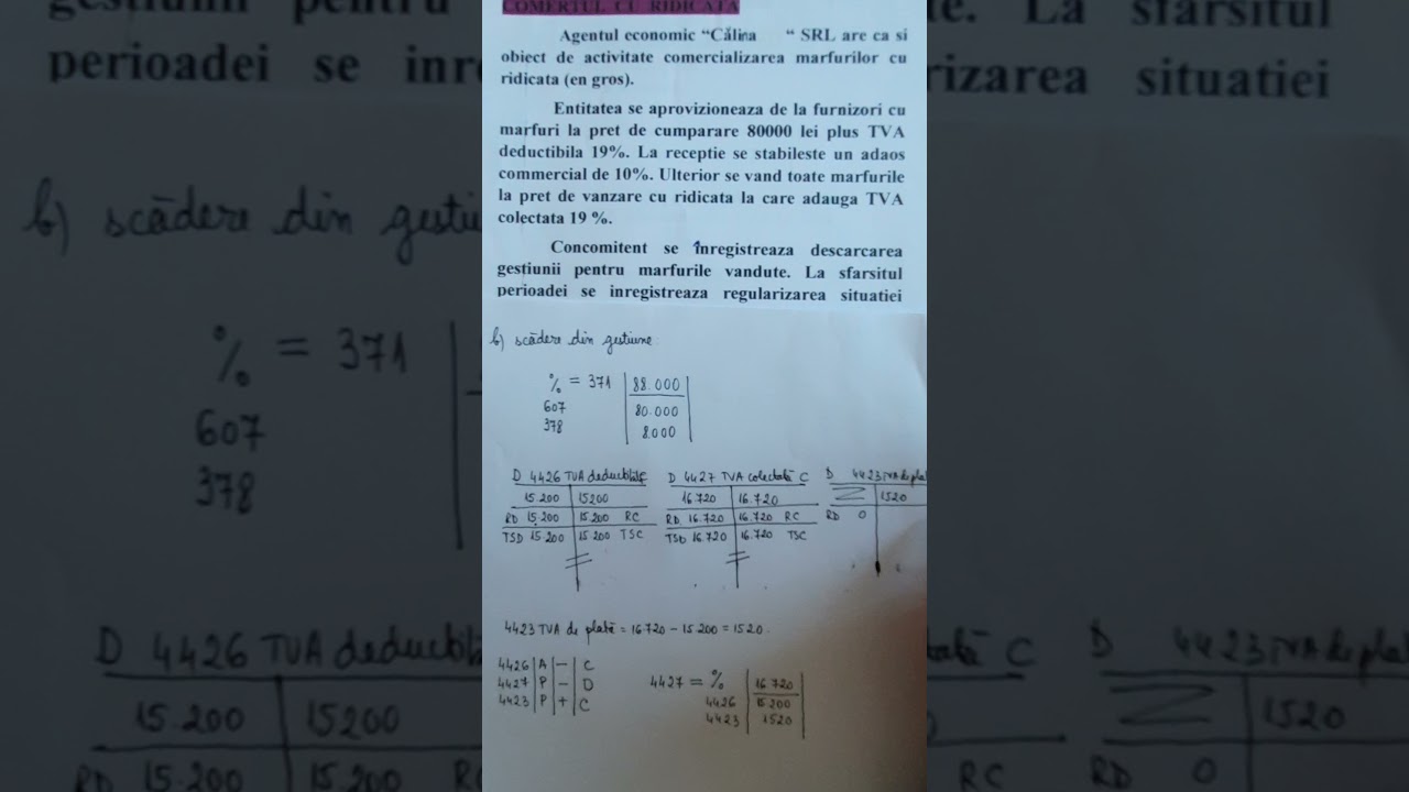 BAZELE CONTABILITATII - 4 II Contabilitatea mărfurilor in comertul cu ridicata_Valentina Menegatos