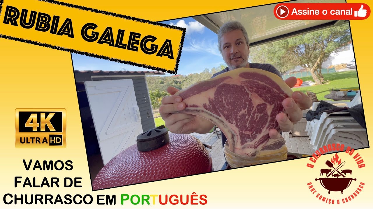 Rubia Galega no Kamado