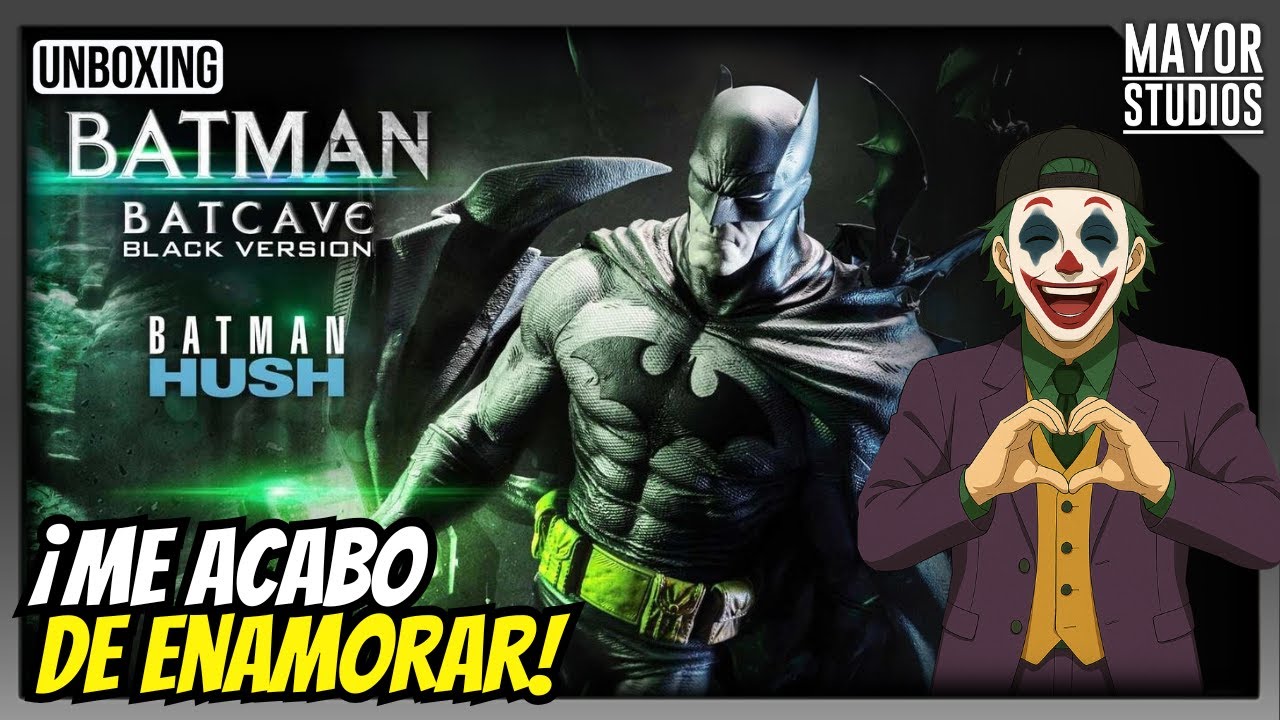 Descubre el Batman Batcave - Hush de PRIME 1 STUDIO (Black Versión)