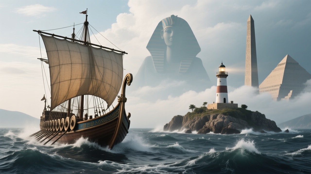 From Sands of Empire to Pillars of Reason: How Ancient Greece Rose from the Ruins