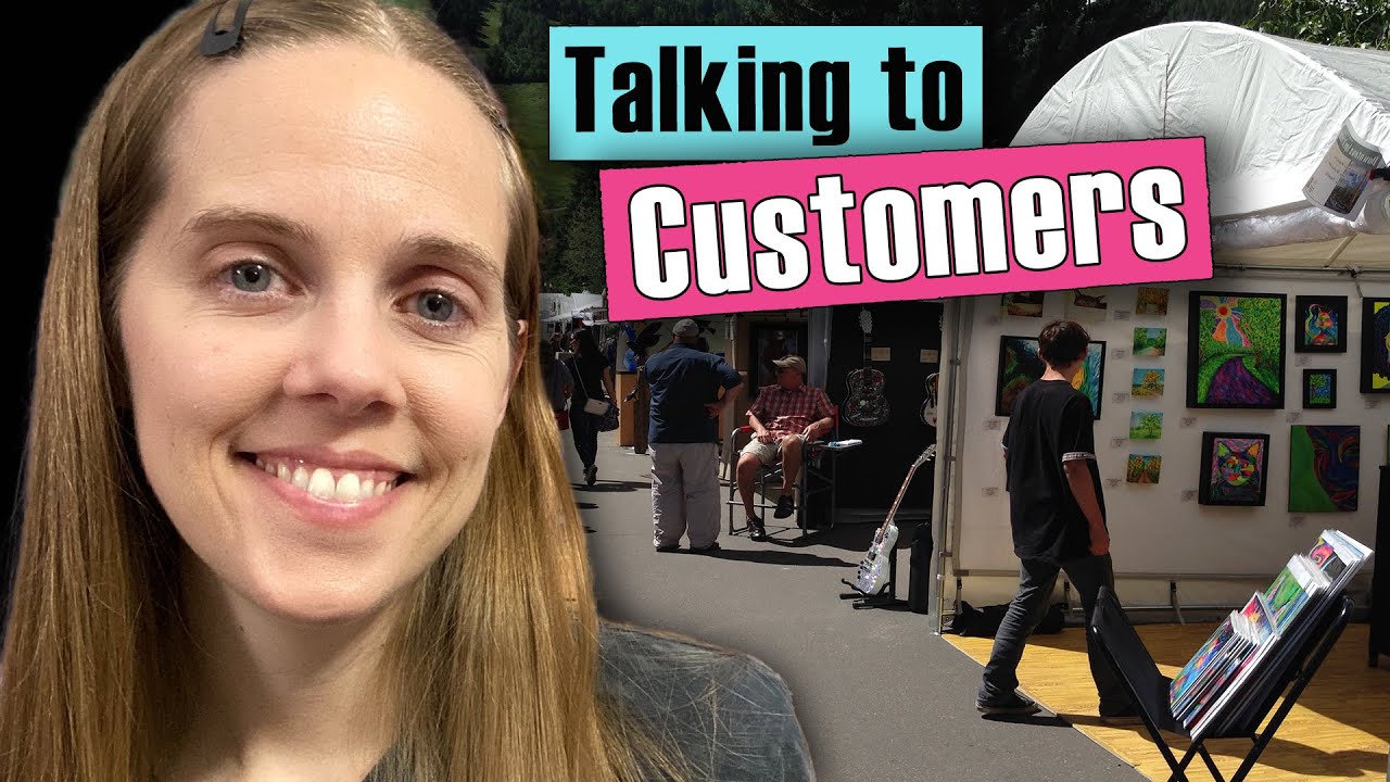 How to Talk to Customers at Art Fairs - 5 Mistakes to Avoid