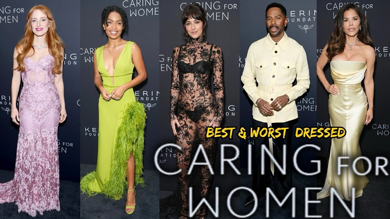 TOP 10 BEST & WORST DRESSED AT THE KERING CARING FOR WOMEN DINNER 2025!