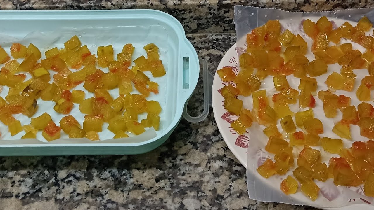 Así se hace la FRUTA ABRILLANTADA CASERA - Receta