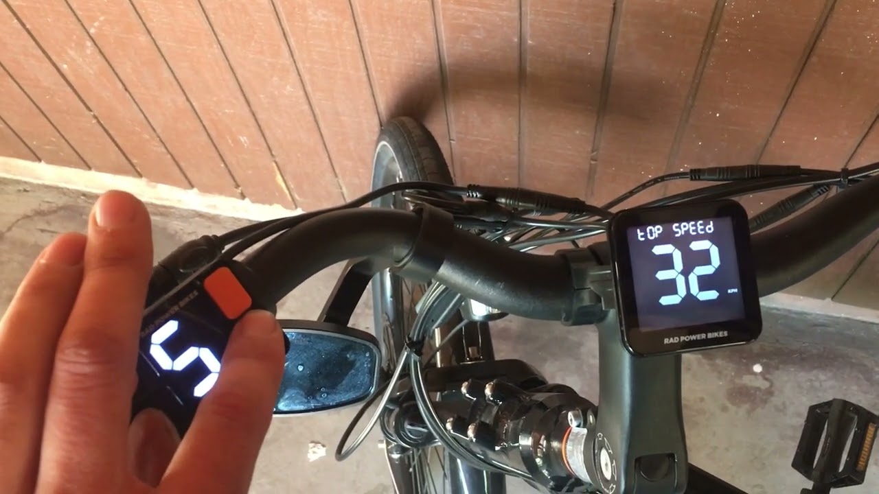 How To Increase Top Speed on Rad Power Bikes RadRover 6+Rad, City 5 Plus, and RadRunner 3 +