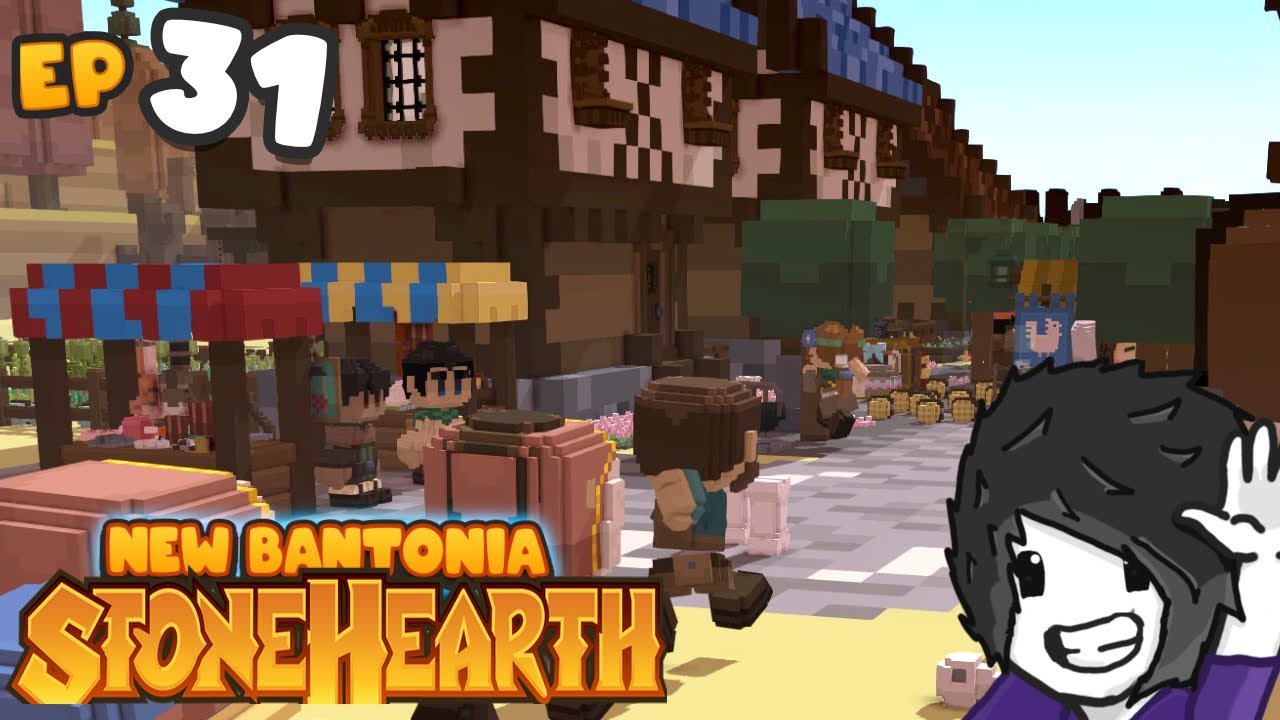 Stonehearth Ace - Our Little Voxel City Is Growing - Ep 31