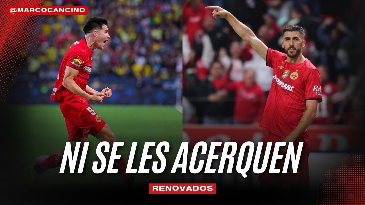 ¡NI LO INTENTEN! ❌ Paulinho y Franco Romero RENOVADOS: Toluca blinda a sus estrellas para 2026