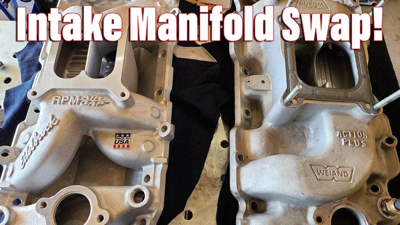 Установлен Edelbrock Performer RPM Air-Gap + ПЕРВЫЙ привод 2022 года