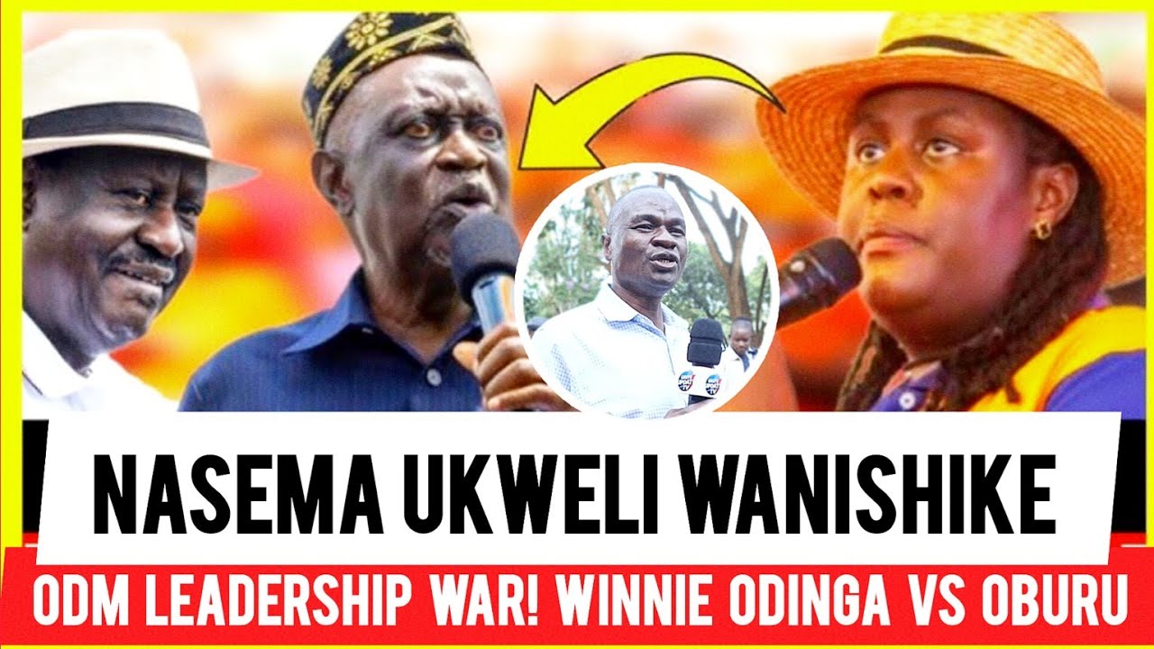 Kimeumana! ODM Leader Fires Back at Winnie Odinga Over Oburu ODM Leadership