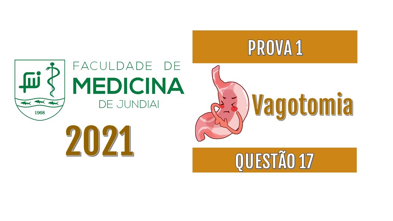 (FMJ-2021)A vagotomia (secção de ramos do nervo vago) é uma técnica cirúrgica aplicada...