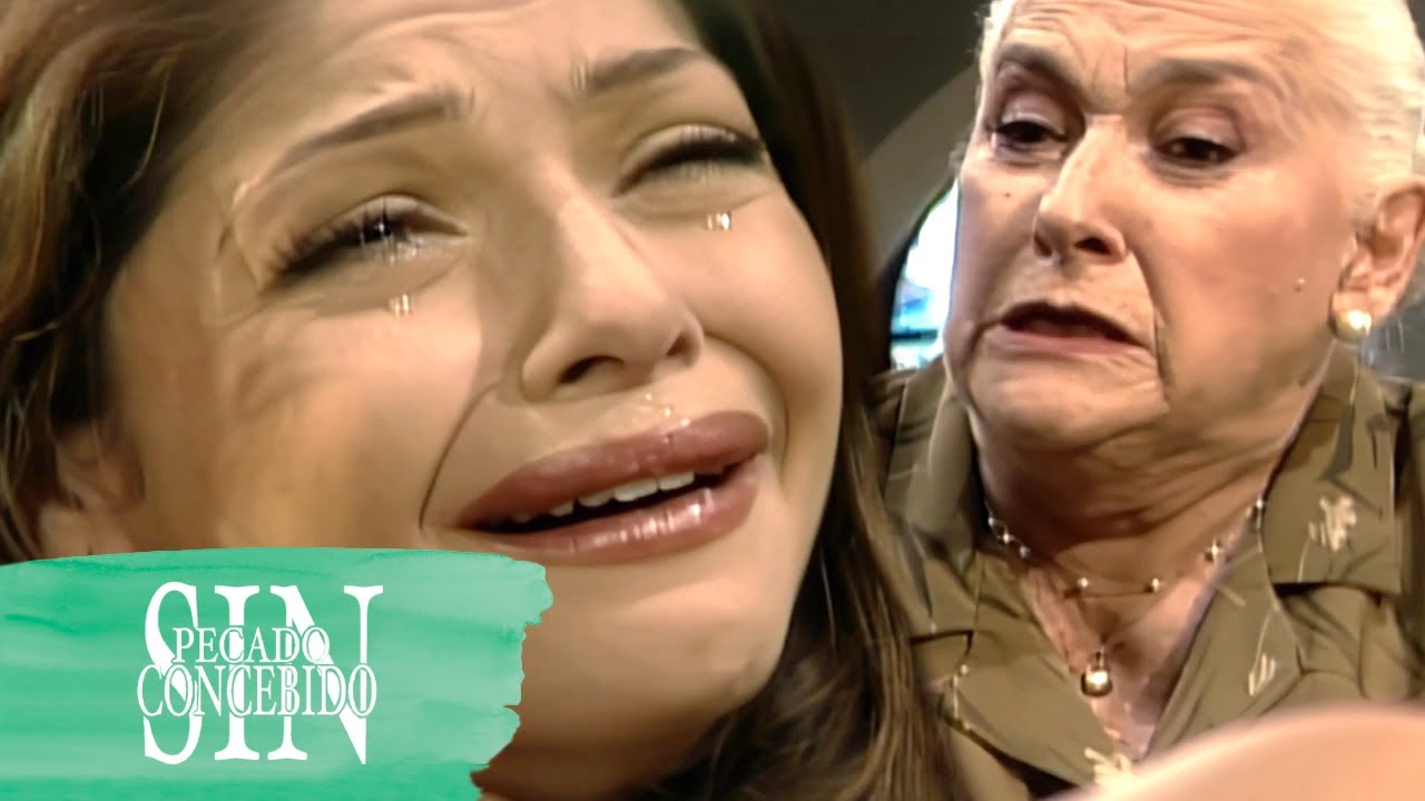 Salud descubre el embarazo de Raquel | Sin pecado concebido | C-10 | tlnovelas
