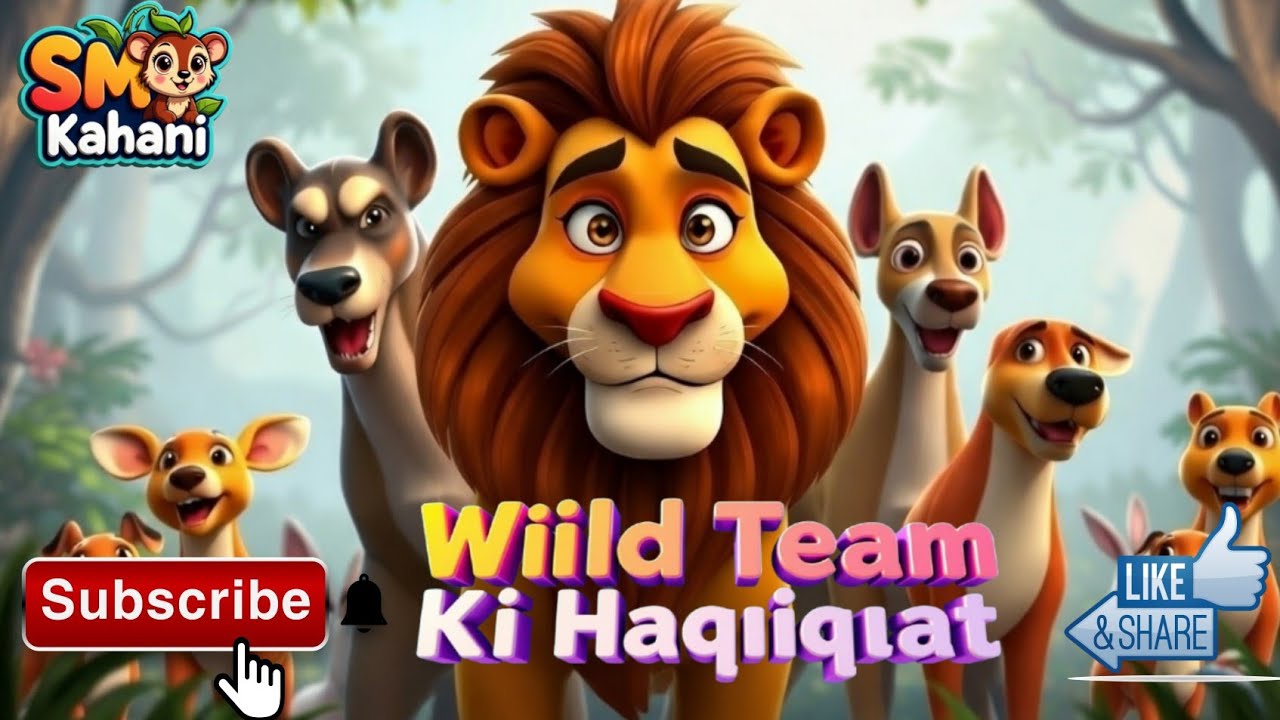 Wild Team Ki Haqiqat – Jungle Ki Kahani with Moral Lesson for Kids”