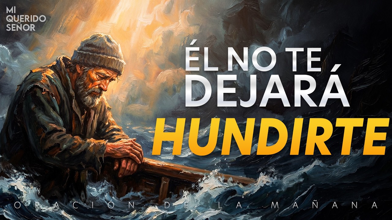 SI SIENTES QUE TE HUNDES, MIRA ESTO: El Milagro de la Mano Extendida de Jesús