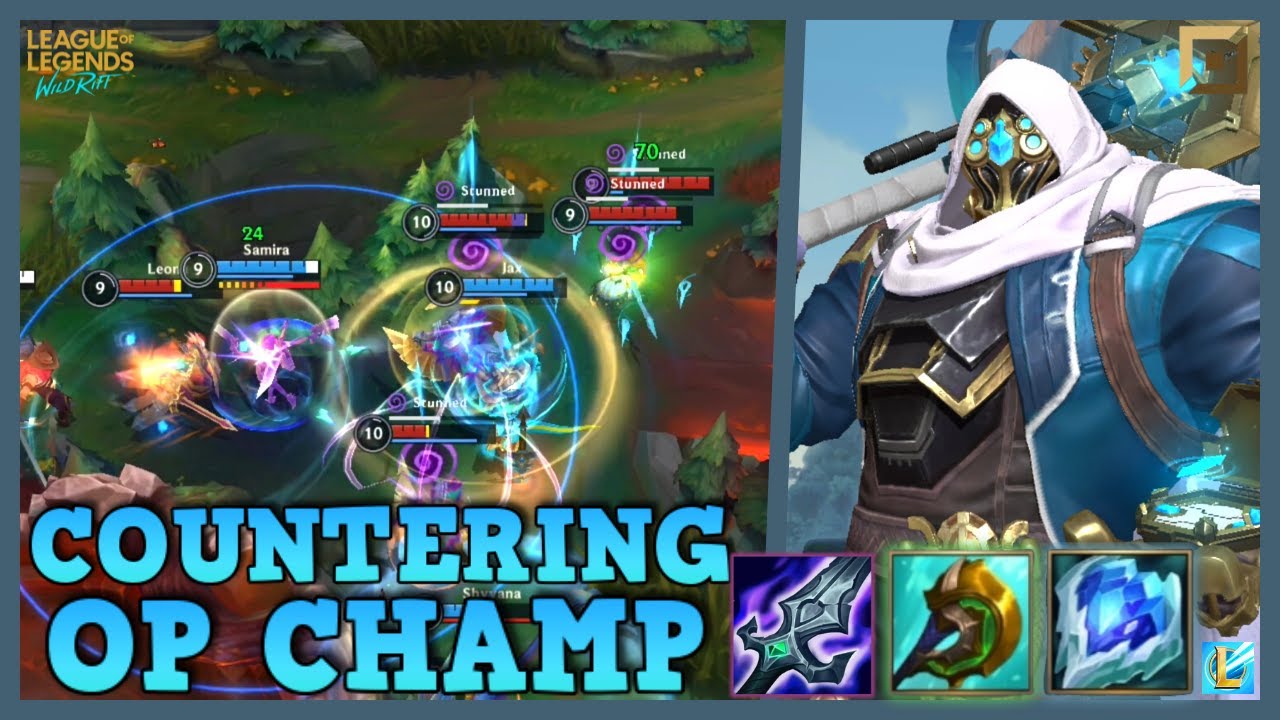 COUNTERING GWEN | Jax S6 Build, Runes, Spells | Patch 3.4a (Wildrift) - Urbs Gaming